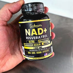 NAD+ Y RESVERATROL (60 capsulas) + ENVIO GRATIS