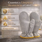GUANTES METALICOS 2 EN 1 PARA LAVAR Y RESISTENTE AL CALOR + ENVIO GRATIS