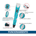 LAPIZ IMPRESION 3D+ PLANTILLA IMPREMIBLE DE REGALO + ENVÍO GRATIS