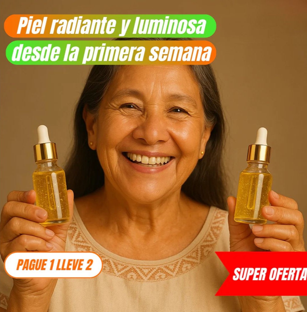 ✨ Lleva 2 Serum Antiarrugas Piel de Oro + ENVÍO GRATIS