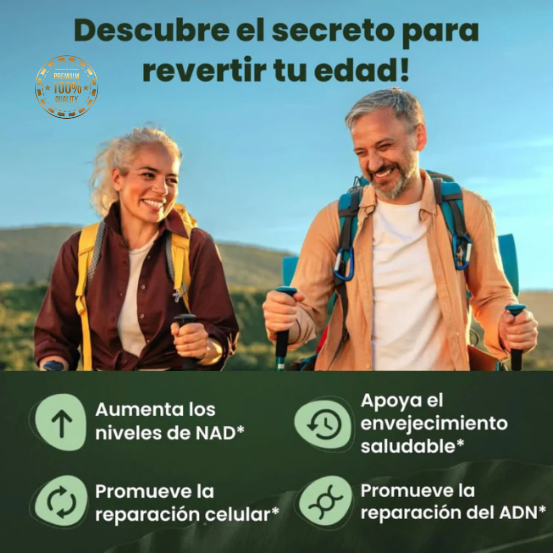 NAD+Resveratrol SNGHWE™ (60 Cápsulas) + ENVIO GRATIS
