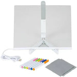 TABLERO ACRÍLICO LUMINOSO BORRABLE + ENVÍO GRATIS