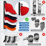ORGANIZADOR DE GORRAS (PACK*2) — Todas tus gorras a la vista, sin desorden