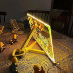TABLERO ACRÍLICO LUMINOSO BORRABLE + ENVÍO GRATIS