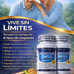 2x1 Magnesium Complex 1000 mg ORIGINAL 8 tipos de magnesio en 1