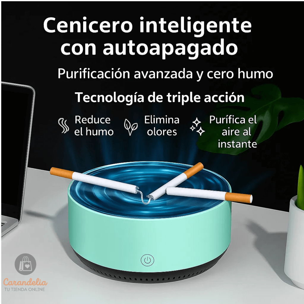 Cenicero inteligente - Tu ambiente libre de humo