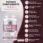 NAD+Resveratrol SNGHWE™ (60 Cápsulas) + ENVIO GRATIS