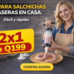 EMBUTIDORA MÁGICA 2x1  + ENVÍO GRATIS