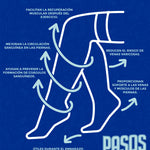 CALCETAS COMPRESION NEGRAS + ENVIO GRATIS