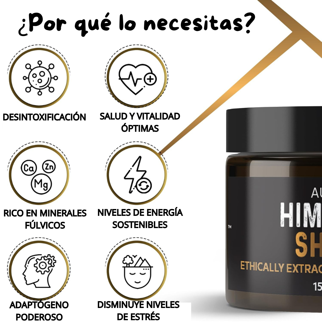 Shilajit Himalayan™ (80 grs) + ENVIO GRATIS