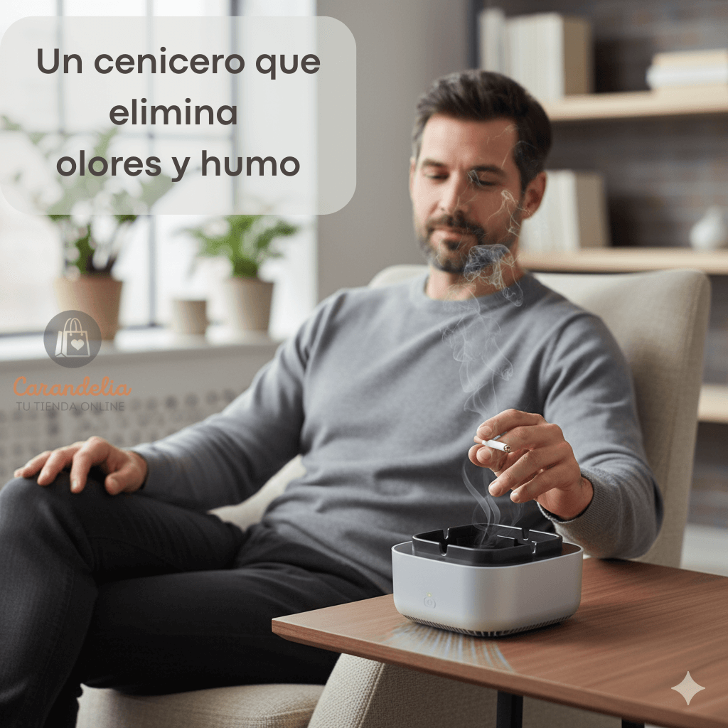 Cenicero inteligente - Tu ambiente libre de humo