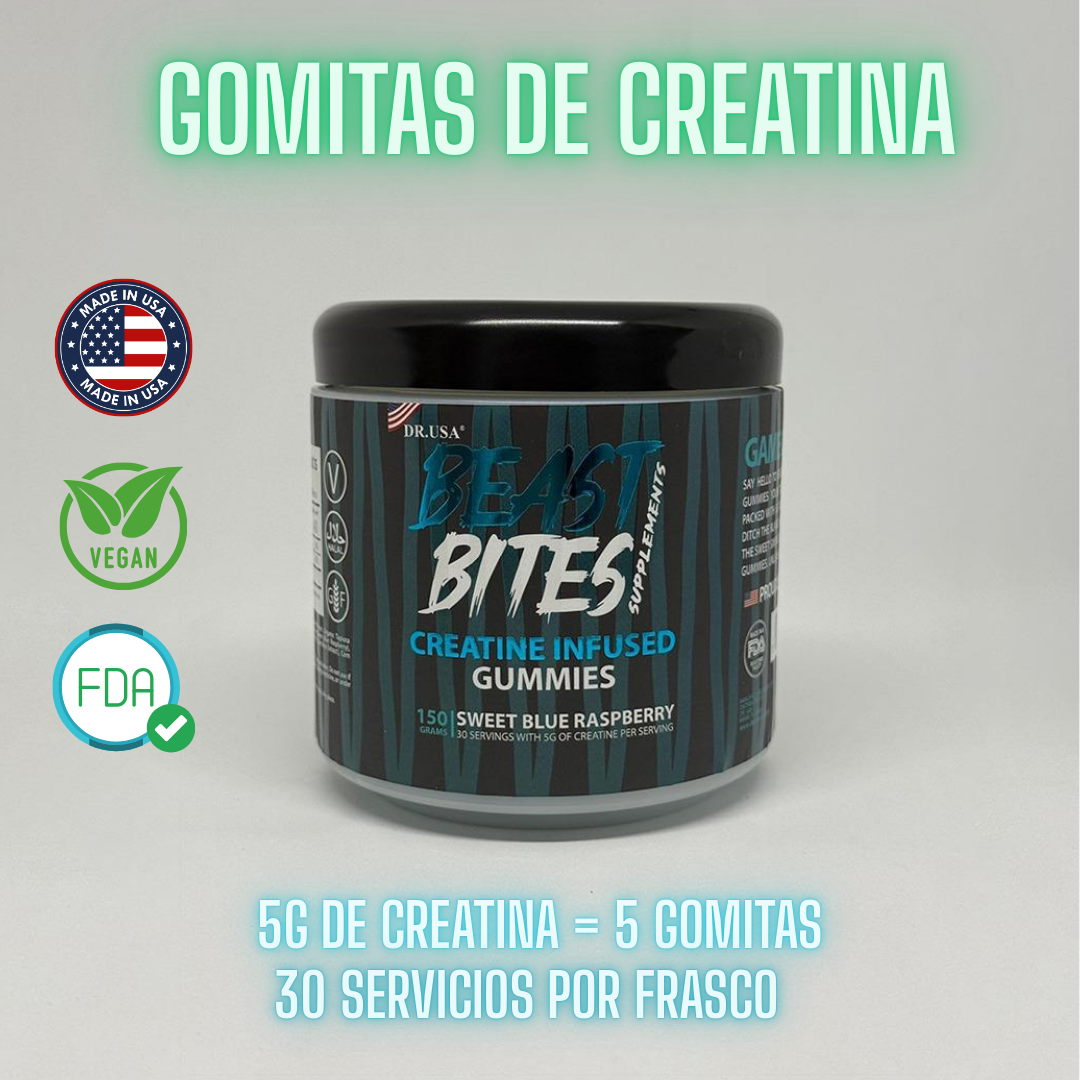 Creatina en gomitas + ENVIO GRATIS