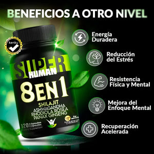SuperHuman™ 8 en 1 - (120 Cápsulas)